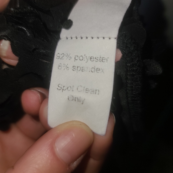 See through mesh Fishnet long-sleeved top - Picture 4 of 4